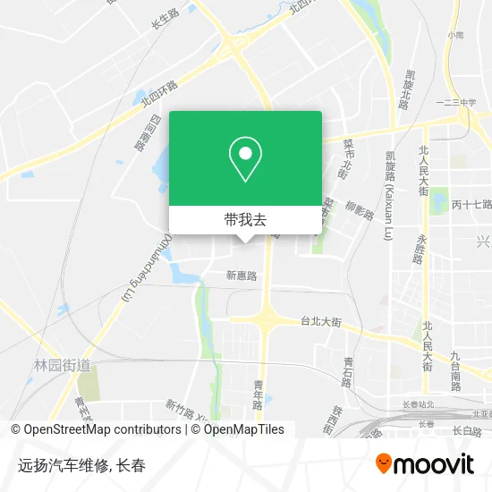 远扬汽车维修地图