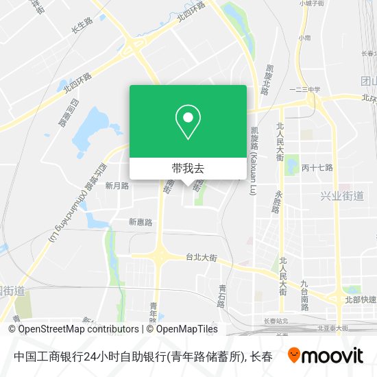 中国工商银行24小时自助银行(青年路储蓄所)地图