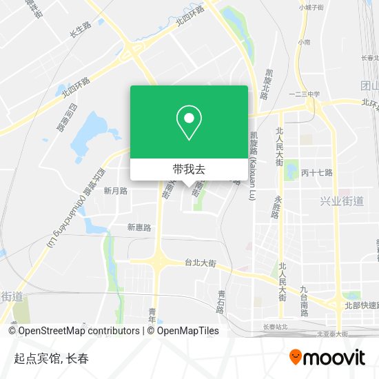 起点宾馆地图