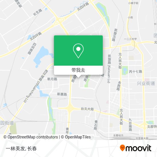 一林美发地图