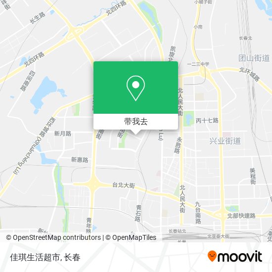佳琪生活超市地图