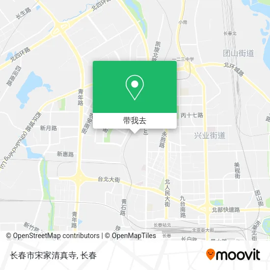 长春市宋家清真寺地图