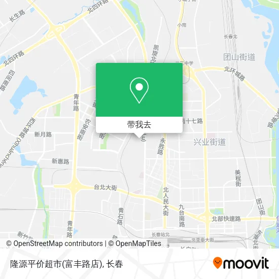 隆源平价超市(富丰路店)地图