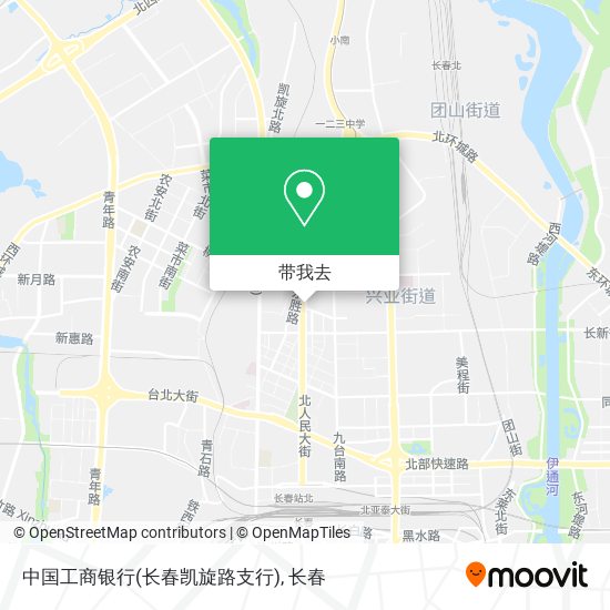 中国工商银行(长春凯旋路支行)地图