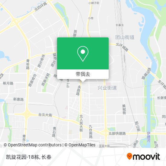 凯旋花园-18栋地图