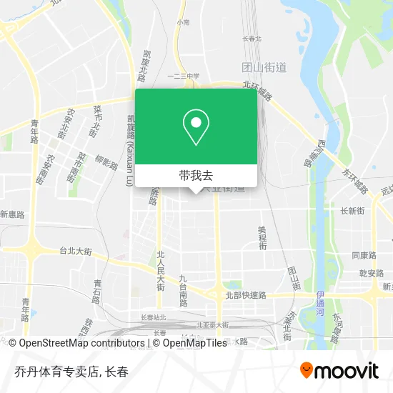 乔丹体育专卖店地图
