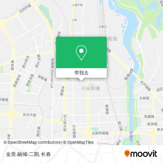 金质.融城-二期地图