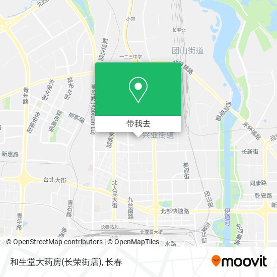 和生堂大药房(长荣街店)地图
