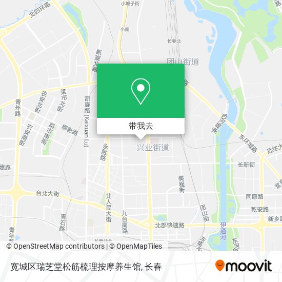 宽城区瑞芝堂松筋梳理按摩养生馆地图