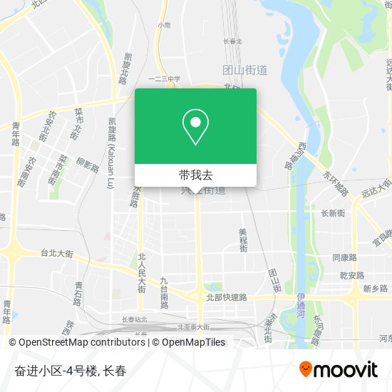 奋进小区-4号楼地图