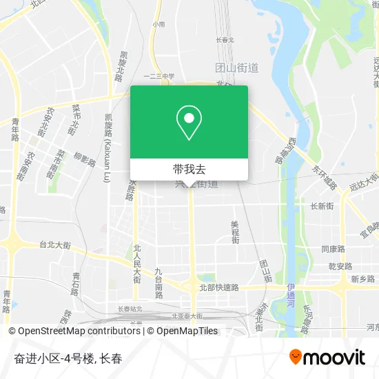 奋进小区-4号楼地图