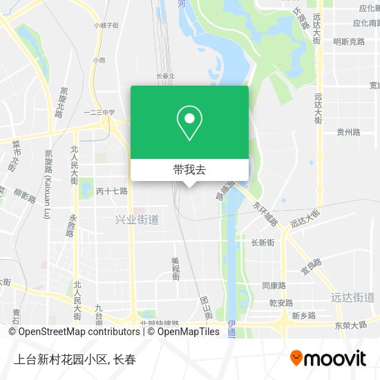 上台新村花园小区地图