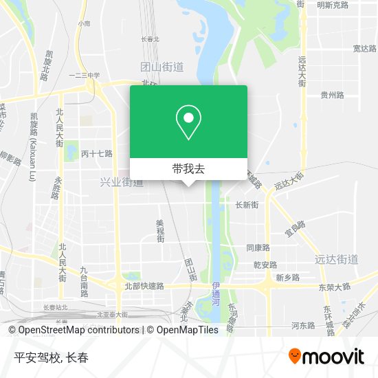 平安驾校地图