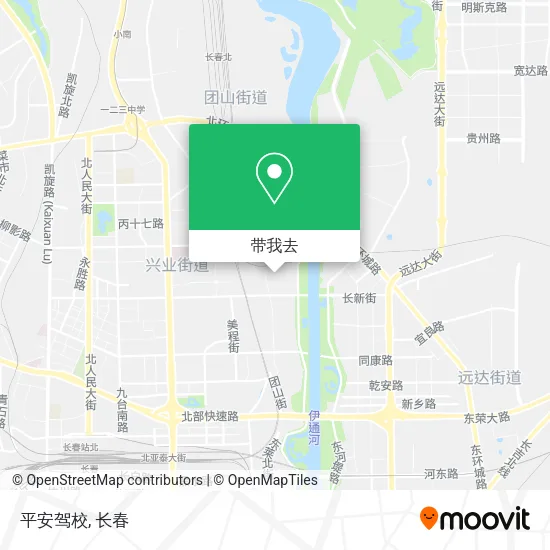 平安驾校地图