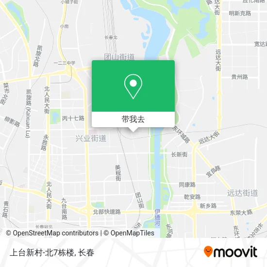 上台新村-北7栋楼地图