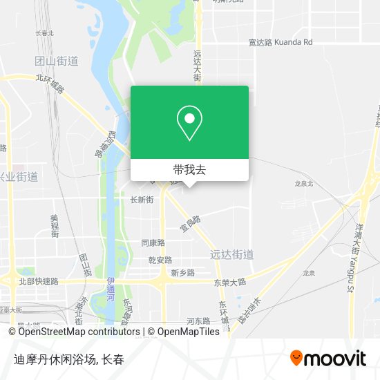 迪摩丹休闲浴场地图