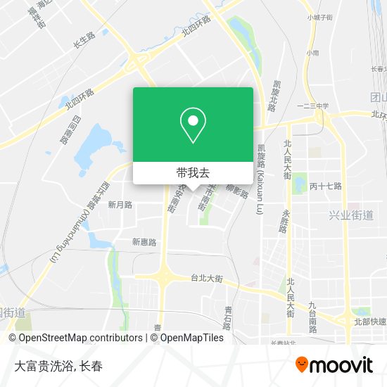 大富贵洗浴地图