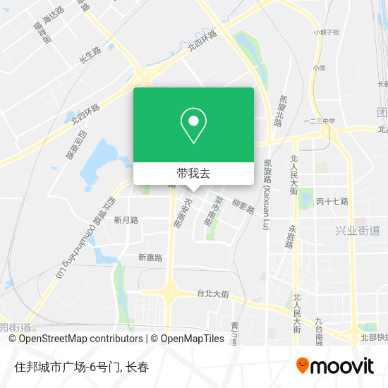 住邦城市广场-6号门地图