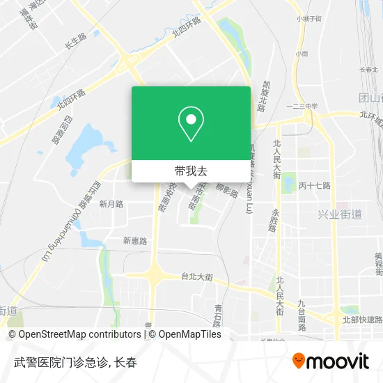 武警医院门诊急诊地图