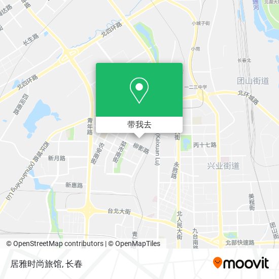 居雅时尚旅馆地图