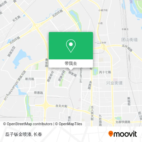 磊子钣金喷漆地图