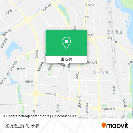 虹场造型顾问地图