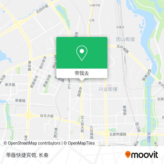 蒂薇快捷宾馆地图