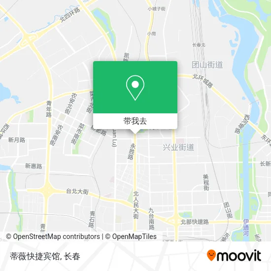 蒂薇快捷宾馆地图