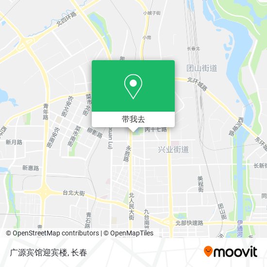 广源宾馆迎宾楼地图