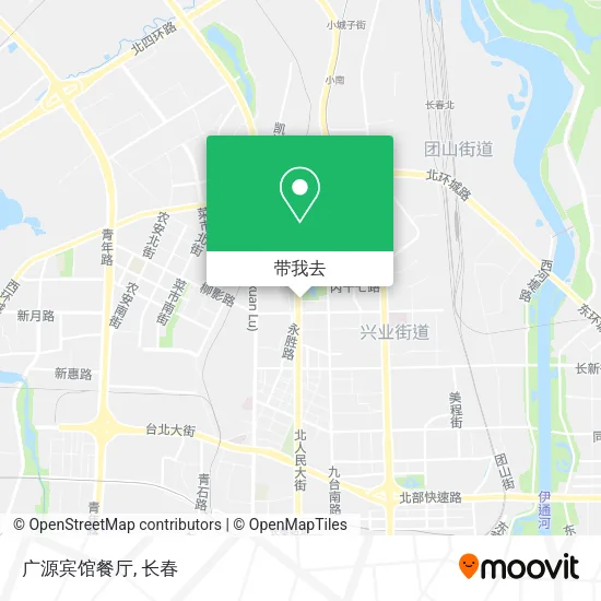 广源宾馆餐厅地图