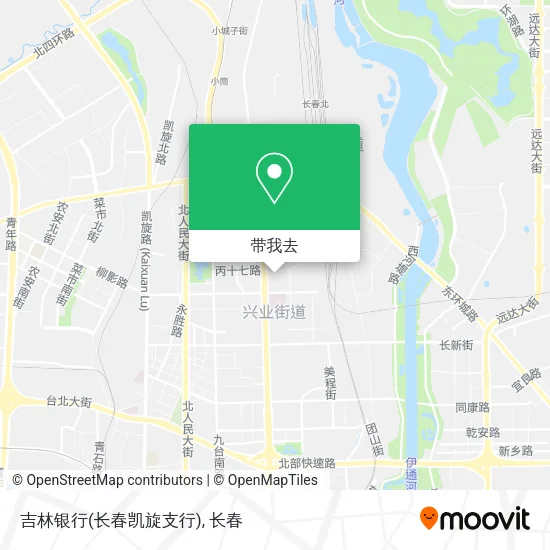 吉林银行(长春凯旋支行)地图
