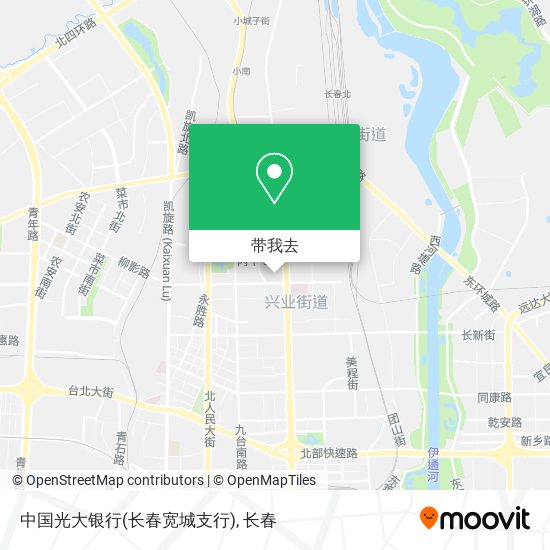 中国光大银行(长春宽城支行)地图