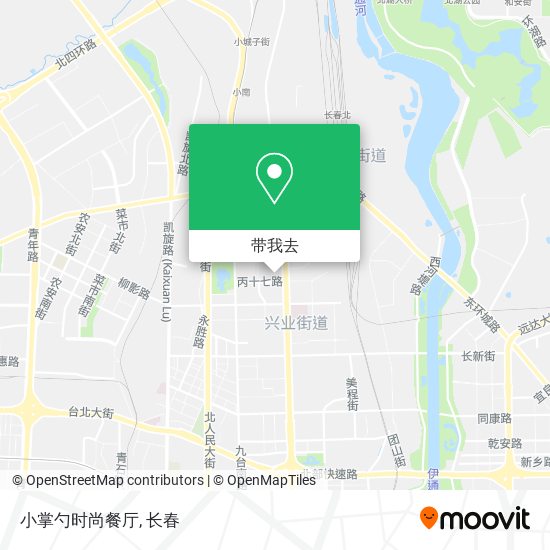 小掌勺时尚餐厅地图