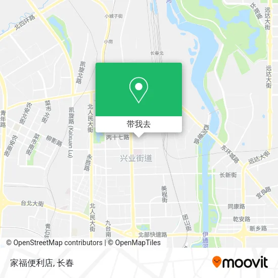 家福便利店地图