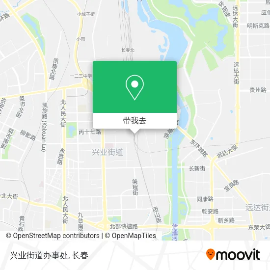 兴业街道办事处地图