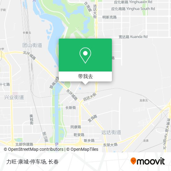 力旺·康城-停车场地图
