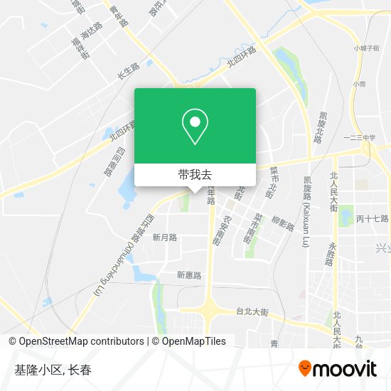 基隆小区地图