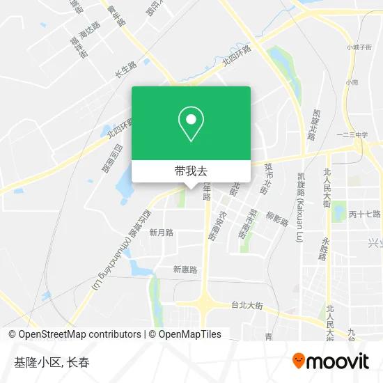 基隆小区地图