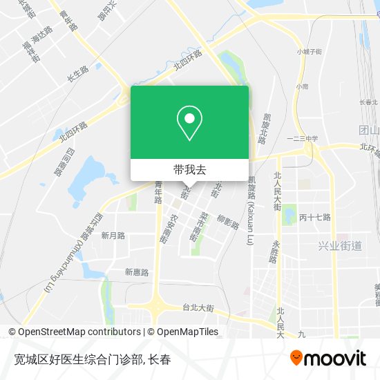 宽城区好医生综合门诊部地图