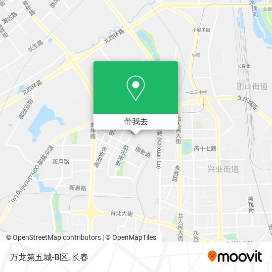 万龙第五城-B区地图