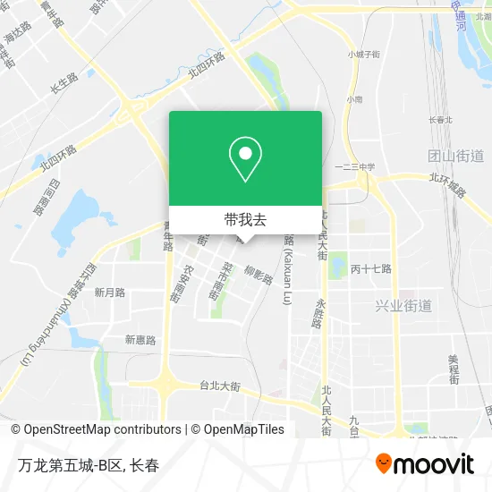 万龙第五城-B区地图