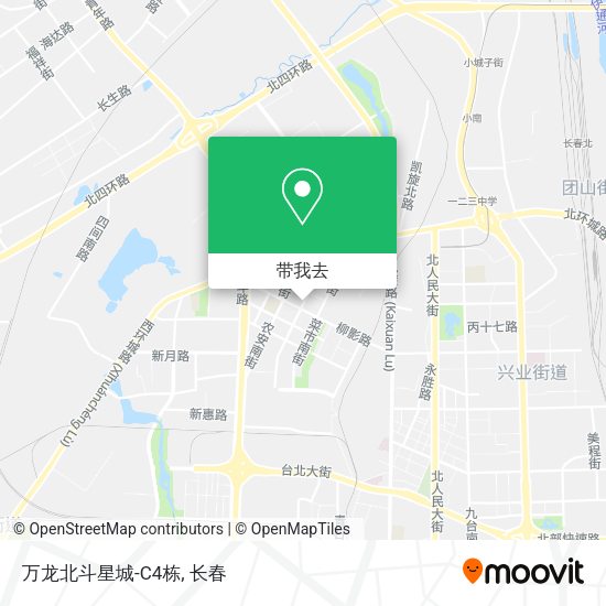 万龙北斗星城-C4栋地图
