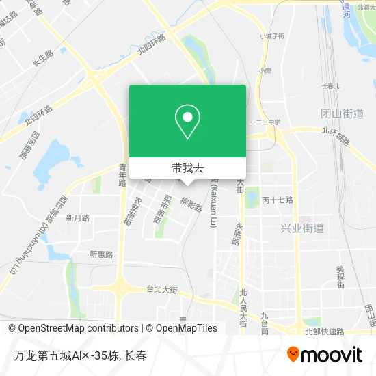万龙第五城A区-35栋地图