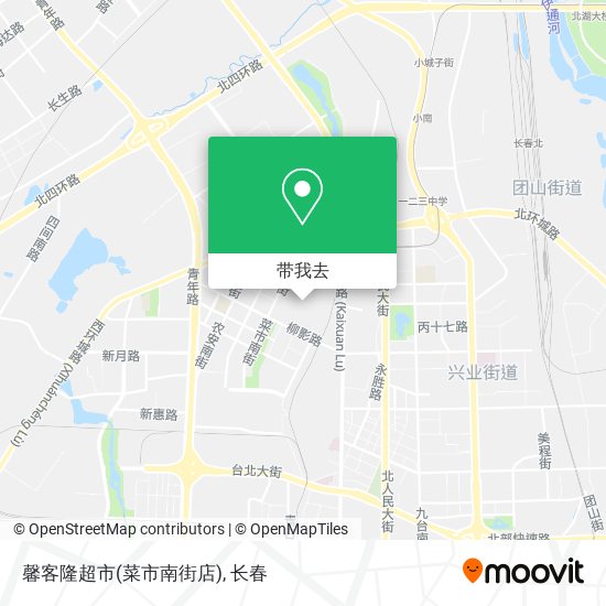 馨客隆超市(菜市南街店)地图