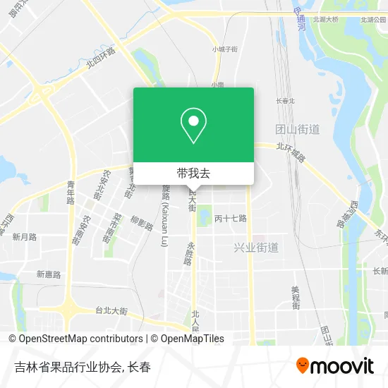 吉林省果品行业协会地图