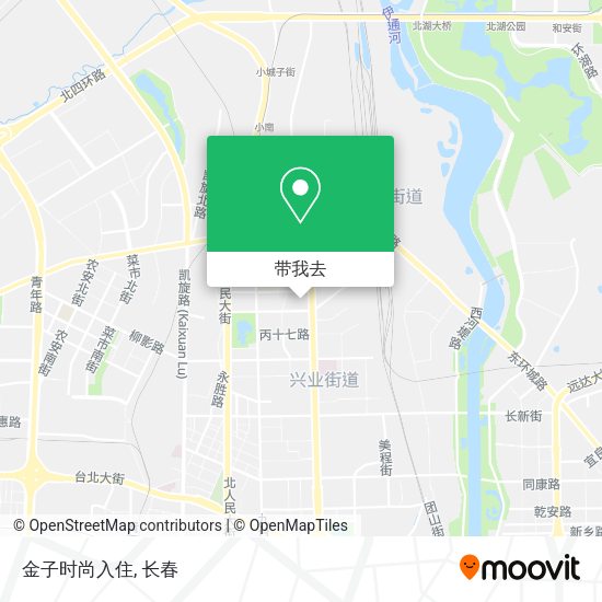 金子时尚入住地图