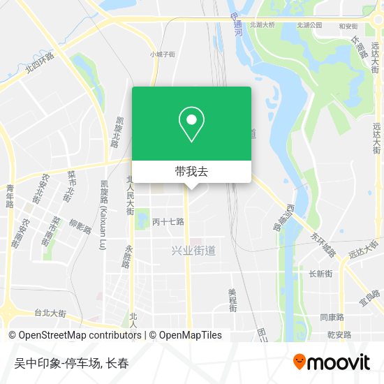 吴中印象-停车场地图