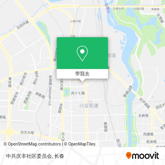 中共庆丰社区委员会地图