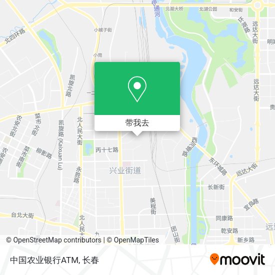 中国农业银行ATM地图