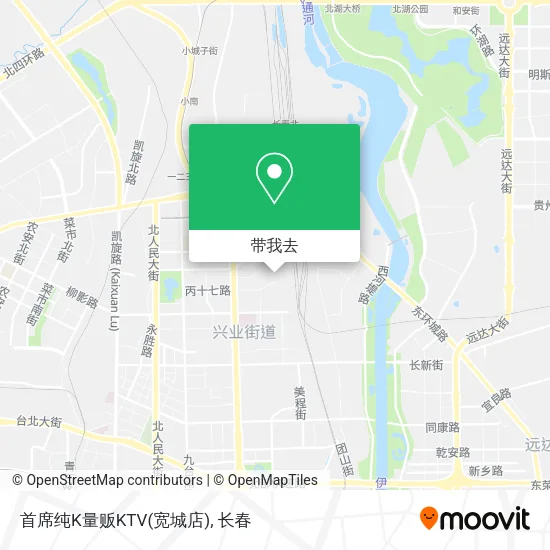 首席纯K量贩KTV(宽城店)地图